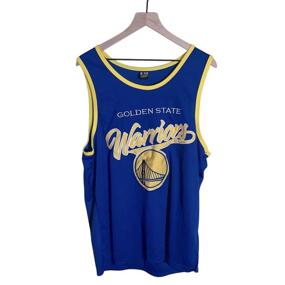 NBA Other - NBA ULTRA GAME GOLDEN STATE WARRIORS Blue and Yellow Jersey XL